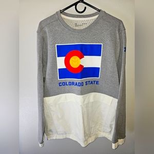 Under Armour Men's CSU Colorado State University Crewneck